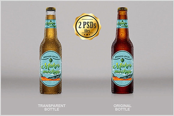 Download Free 50 Attractive Beer Bottle Mockup Templates Candacefaber PSD Mockup Template