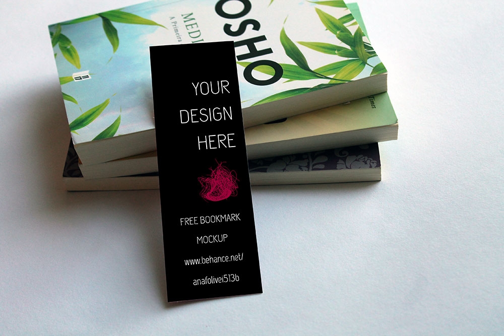 50 Book Bookmark Mockup Layout Design In Psd Files Candacefaber