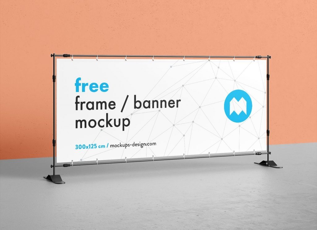 50 Free Banner Mockup For Advertisement And Premium Design Candacefaber