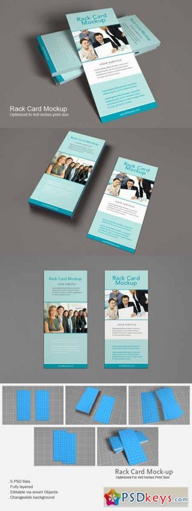 50 Flyer Card And Rack Card Mockup Templates Psd Files Candacefaber